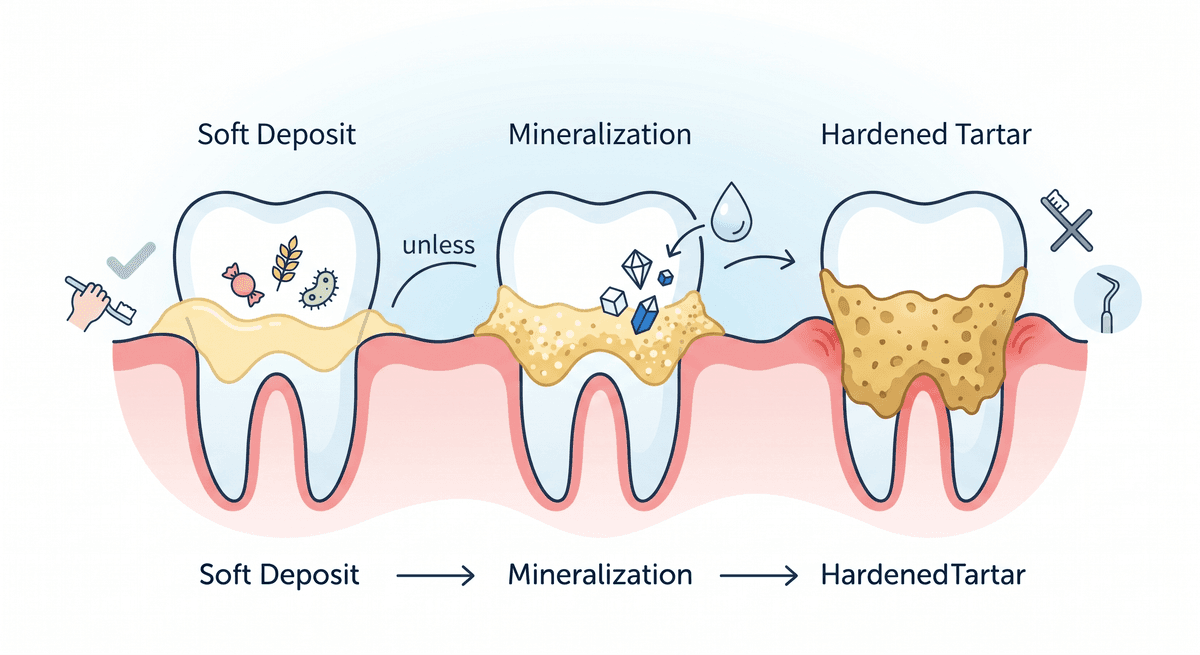 ¿Por qué se forma el sarro dental y cómo tratarlo?