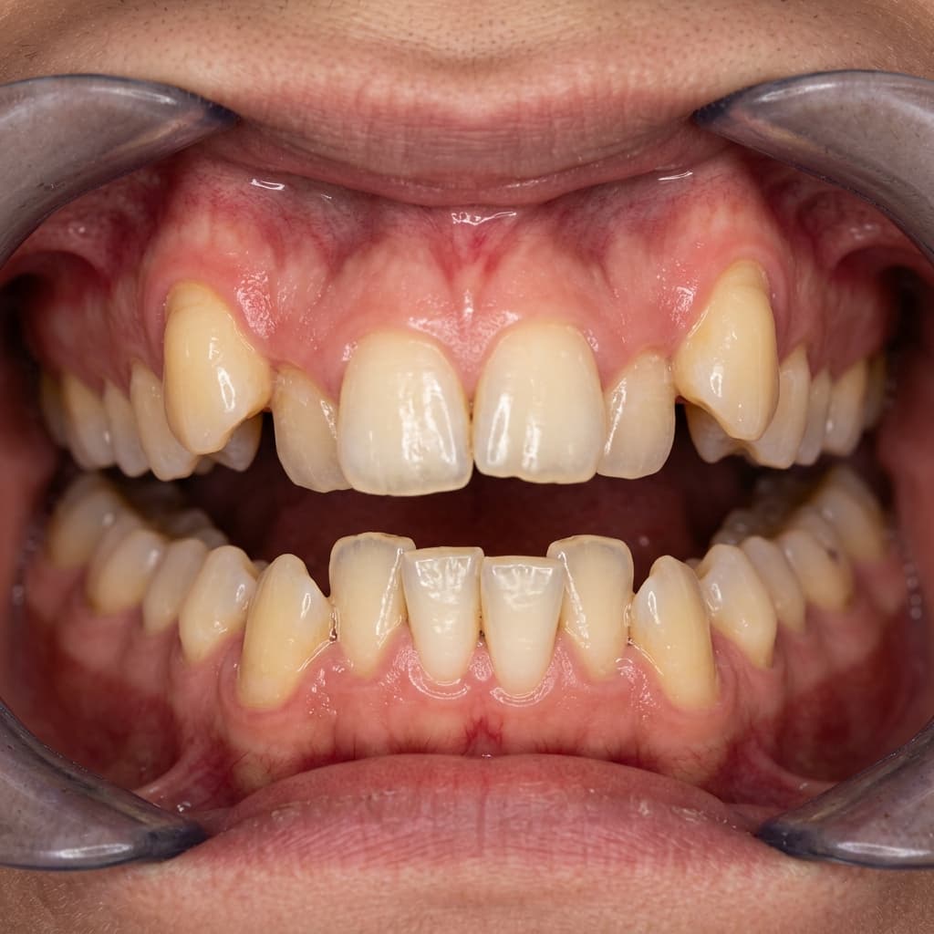 Dientes caninos montados: Causas, consecuencias y cómo solucionarlos Dientes caninos montados: Causas, consecuencias y cómo solucionarlos