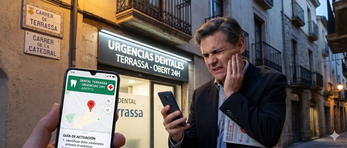 Urgencias dentales en Terrassa: Guía de actuación ante el dolor extremo