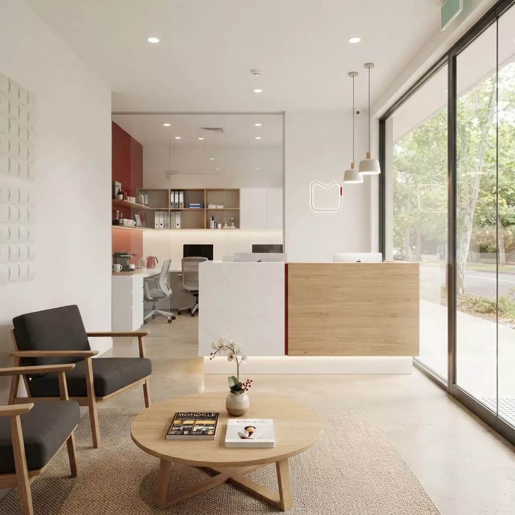 Interior de Centre Dental ABAC a Terrassa
